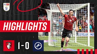 Moore bags yet AGAIN to round off season  AFC Bournemouth 10 Millwall [upl. by Dnomar]