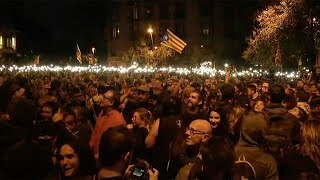 EN DIRECTO Nuevas protestas en Barcelona [upl. by Ecnerat]