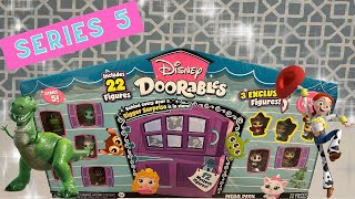 SERIES 5 DISNEY DOORABLES MEGA PEEK UNBOXING [upl. by Dnesnwot539]