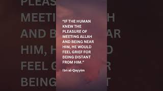 If the human knew the pleasure of meeting Allah and being near Him [upl. by Huntley232]