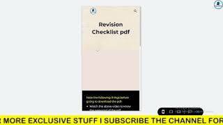 Physics galaxy Revision Checklist notes I Ashish Arora sir revision checklist pdf [upl. by Kunz]