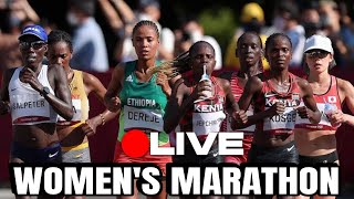 Live Womens Marathon at the Paris 2024 Olympics [upl. by Barabas530]