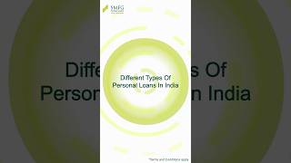 Different Types Of Personal Loans In India  SMFG India Credit [upl. by Notwal544]