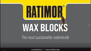 Ratimor Wax blocks Rodenticides EN [upl. by Marion]