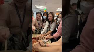 260224 CNY lunch  Lou Sang [upl. by Orbadiah421]