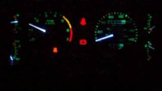 LED Dash Lights  1993 Mustang GT [upl. by Eniamurt]