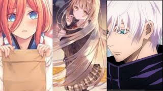 Tổng hợp tiktok animenhững video tiktok anime nhạc chill cháy [upl. by Ahsieki661]