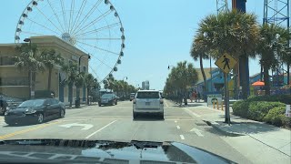 Drive through Myrtle Beach [upl. by Judus]