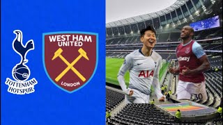 LONDON DERBY AT N17 Tottenham vs West Ham matchday preview [upl. by Jorgensen]