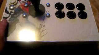 Wireless Xbox 360 Arcade stick demo Street Fighter 4 [upl. by Anderegg824]