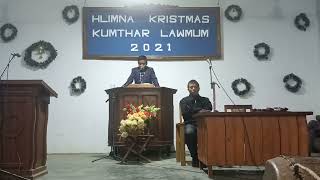 Christmas Sermon 2021  Rev Lalngailien Puruolte [upl. by Sokil]