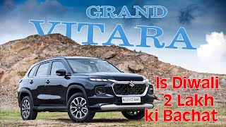 New 🔥GRAND VITARA Base Model 2024 Updated ❤️ Maruti Suzuki GRAND VITARA sigma White Colour Review [upl. by Zina271]