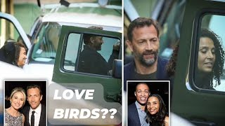 Love at JFK Andrew Shue amp Marilee Fiebig Spotted Again Amid Exes Drama [upl. by Nomis]