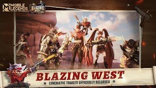 Blazing West  Cinematic Trailer  Mobile Legends Bang Bang [upl. by Kcuhc]