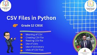 CSV Files in Python [upl. by Ytsirhk66]