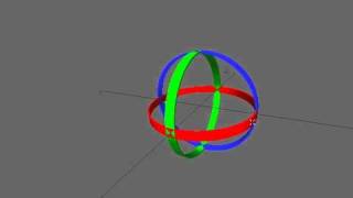 LightWave gizmo  rotate gizmo rings [upl. by Steffen343]