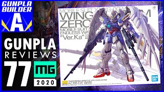 รีวิวกันพลาตัวที่ 77 MG WING GUNDAM ZERO Endless Waltz VerKA GUNPLA REVIEW [upl. by Ardie]