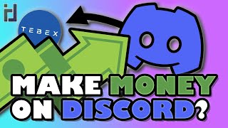 How To Make Money From Discord  Tebex Discord Tutorial [upl. by Latrell]