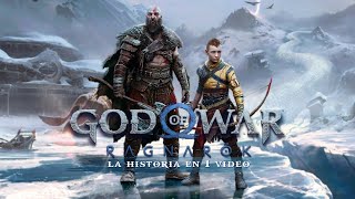 God of War Ragnarok  La Historia en 1 Video [upl. by Avirt]