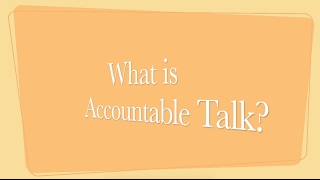 Accountable Talk [upl. by Ellerd]