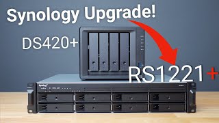 Synology RS1221 Upgrade and Migration from DS420 [upl. by Egidio]