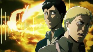 進撃の巨人 Reiner and Bertholdt Transformation Music Anime Love [upl. by Eerahs]