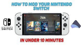 How To Mod Your Nintendo Switch In Under 10 Minutes [upl. by Eli]