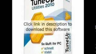 TUNE UP UTILITIES 2010 DOWNLOAD FULLKEY [upl. by Eerased]