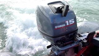 Yamaha 15hp 2 Stroke Outboard Engine [upl. by Ress]