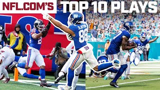 NFLcoms Top 10 Giants Plays  2023 Season [upl. by Melania13]