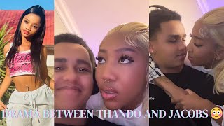 Drama unfolds between Sasha’s girlfriend and Thando ‼️😳 [upl. by Yerot680]