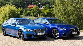 2019 BMW 750i xDrive vs 2019 Lexus LS 500 [upl. by Innos358]