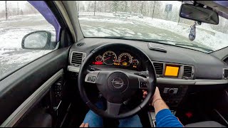 2007 Opel Vectra C 19 CDTI 120HP 0100 POV Test Drive 1578 Joe Black [upl. by Krock]