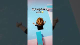 My body left my soul 😭 roblox brookhaven funny shorts foryou [upl. by Matless]