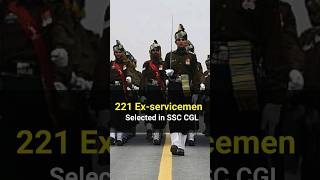 221 Exservicemen Select in SSC CGL shorts exservicemen ssc ssccgl [upl. by Drofyar]