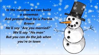 Amy Grant  Winter Wonderland Lyrics [upl. by Notna]