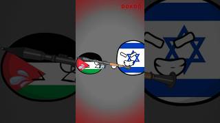 History of IsraelPalestine Relations countryballs [upl. by Yancy680]