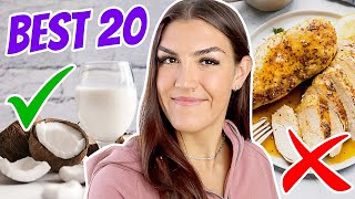 20 Top Foods to Eat on a Ketogenic Diet [upl. by Mafala]