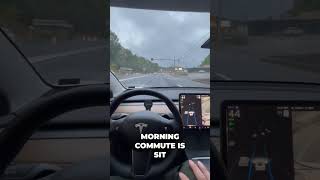 Experience MindBlowing 🚗 Tesla Autopilot Magic  Effortless Driving 🌧️ [upl. by Hanover]