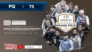 Table 5 Hotel Inter Burgo Wonju World 3Cushion Grand Prix 2023 PQ [upl. by Geoff]