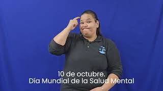 10 de octubre Día Mundial de la Salud Mental [upl. by Eisiam467]