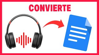 La Mejor HERRAMIENTA para TRANSCRIBIR AUDIO a TEXTO  GRATIS [upl. by Ydennek636]