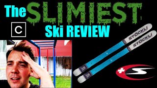 The SLIMIEST Ski Review By CURATED for Stockli Skis [upl. by Einahteb616]