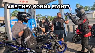 100 BIKES TAKE OVER THE ISLAND bikelife [upl. by Xerxes]