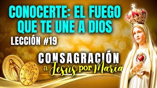 🚨 CONOCERTE EL FUEGO QUE TE UNE A DIOS  CONSAGRACIÓN A JESÚS POR MARÍA  LECCIÓN  19 [upl. by Bret]