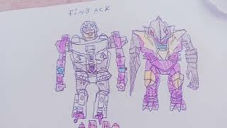 finback transformers dreamwave [upl. by Ellesirg]