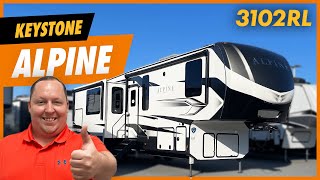 2023 Keystone Alpine 3102RL  Luxurious FifthWheel RV with HighEnd Features [upl. by Ileray]