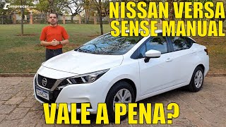 Nissan Versa Sense manual 2022  Vale a pena [upl. by Bigler]