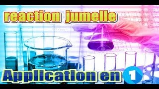 cinétique chimique smc s5  part 82  reaction jumelle [upl. by Nemsaj]