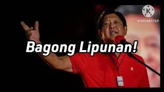 Filipino Patriotic Song Bagong Lipunan With lyrics [upl. by Arhas]